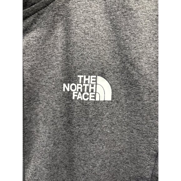The North Face Full Zip Hoodie Jacket Womens M Gray Workout Athleisure Fitness - Picture 4 of 7
